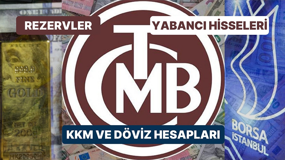 Yabancı Gidişi Borsa'yı Düşürürken KKM'de Çıkan Dövize Dönerken Merkez Bankası Rezervleri Azalıyor