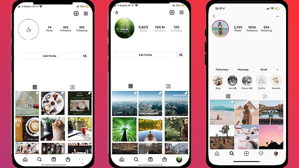 Instagram profilinizde istediğiniz fotoğrafları en üste sabitleyin.