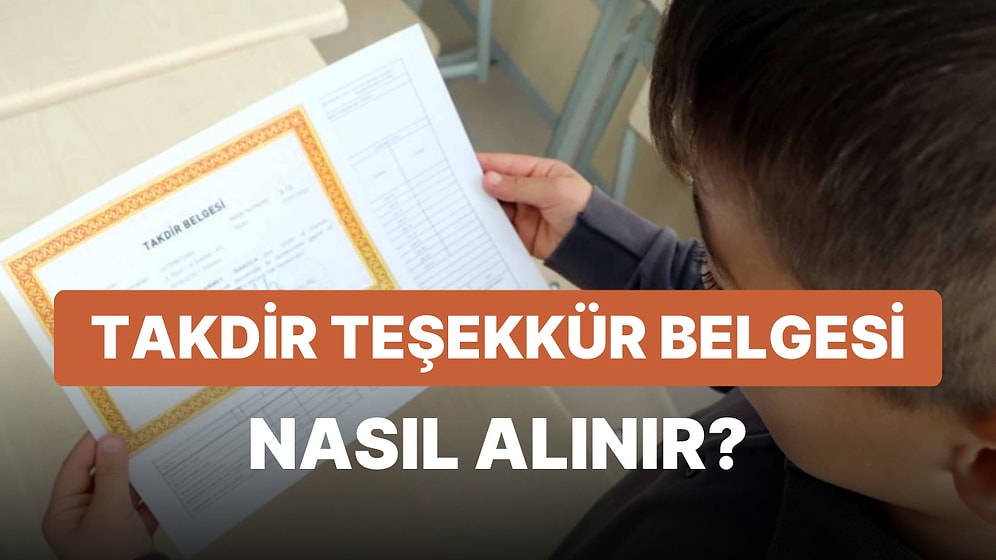 Takdir Teşekkür Belgesi Kaç Puanla Alınır? Ortalama Kaç Olmalı? Takdir Teşekkür Hesaplama 2023