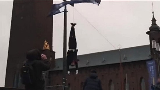 İsveç'te Maketi Asılmıştı: Erdoğan'dan Suç Duyurusu