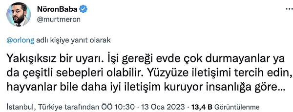 İletişim şeklini yanlış bulanlar.