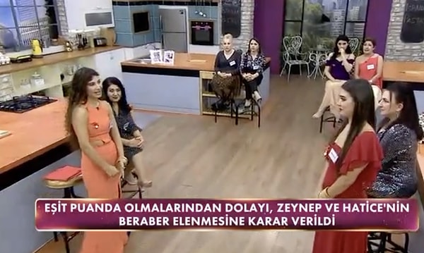 Gelinim Mutfakta yarışama programında 13 Ocak Cuma günü Zeynep ve Hatice elendi!