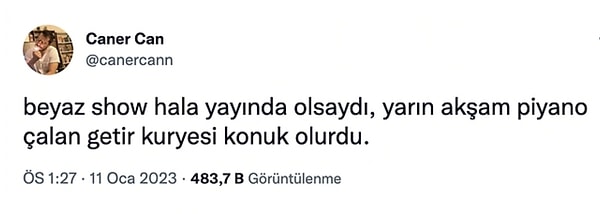 5. İkinci güne unutulduğu için yayına kadar gündemden düşerdi.