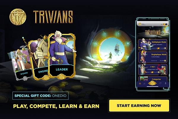 Download Trivians Now, Turn Your Knowledge Into Money!