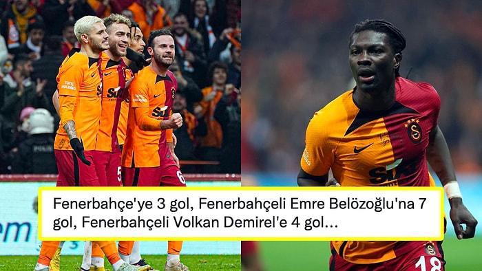 Cimbom Şov! Galatasaray'ın Hatayspor'u Dört Golle Geçerek Üst Üste 8. Galibiyetini Aldığı Maça Gelen Tepkiler