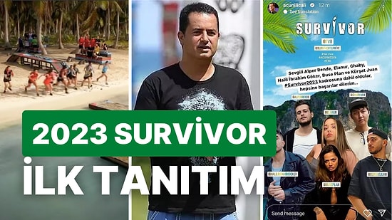 2023 Survivor İlk Tanıtımı Heyecan Yarattı: Kıyasıya Mücadele Başlıyor!