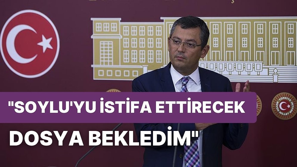 AK Partili Turan, 'Soylu'yu İstifa Ettirecek Dosya Bekledim' Demiş