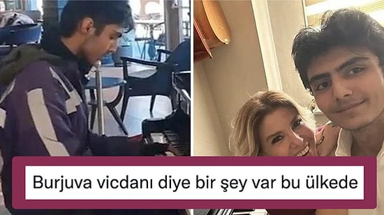 Ünlü İsimlerin Piyano Çaldığı Videoyla Viral Olan Can İncir'e Yardımlarını Paylaşması Twitter'da Tepki Çekti