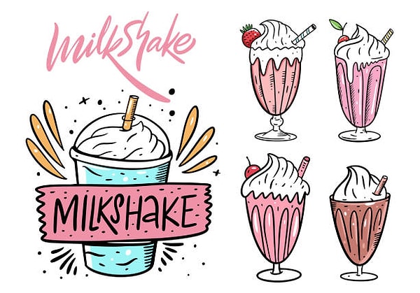 Milkshake ile frozen arasındaki en büyük fark frozen genellikle su ile yapılırken milkshake'in süt ile yapılıyor olmasıdır.