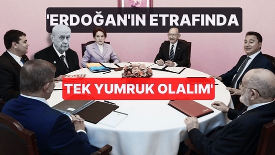 Devlet Bahçeli'den Altılı Masa'ya 'Birlik' Çağrısı: 'Erdoğan'ın Etrafında Tek Yumruk Olalım'