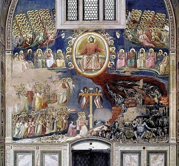 1. The Last Judgment (1306) -  Giotto di Bondone