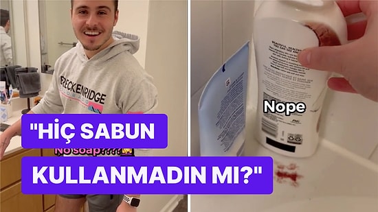 Erkek Arkadaşının Ne Kadar İyi Temizlendiğini Görmek İçin İlginç Bir Yöntem Deneyen Kadının Videosu Viral Oldu