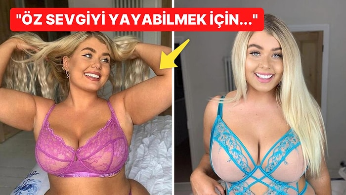 Soyunup Çırılçıplak Pozlar Veren Büyük Beden Mankenden İtiraflar: "Öz Sevgiyi Yayabilmek İçin..."