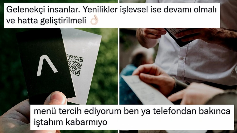 Pandemi Döneminde Hayatımıza Giren QR Kod Sisteminin Menülerin Yerini Alması Tartışma Yarattı