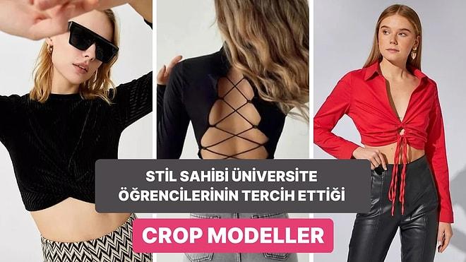 Üniversite Öğrencilerinin En Çok Tercih Ettiği Uzun Kollu Crop Modelleri