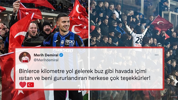 Merih Demiral'ı Yalnız Bırakmadılar: İtalya'daki 10 Gollü Mücadeleye Türk Taraftarlar Damga Vurdu!