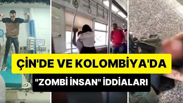 Çin'de ve Kolombiya'da 'Zombi İnsan' İddiası: Bir Kadın, Metrodaki Erkeğin Yüzünü Parçalamıştı