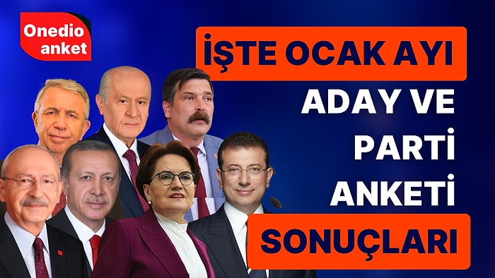 Yılın İlk Anketinde Hangi Parti ve Adaylar Önde?