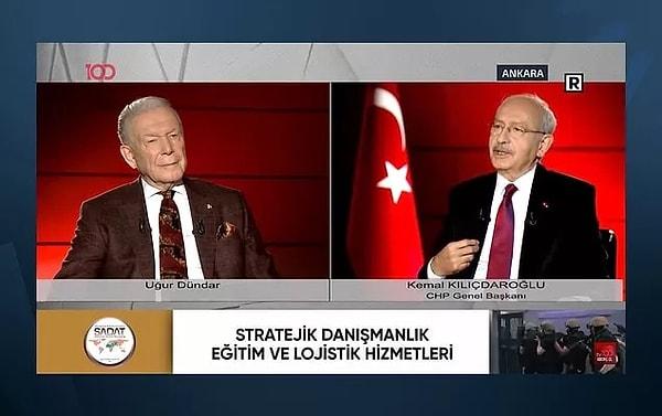 Yarkadaş’ın iddiasına göre, Kılıçdaroğlu tv100’ün yayın politikası için ise ‘beğeniyorum, objektif buluyorum’ ifadelerini kullandı.