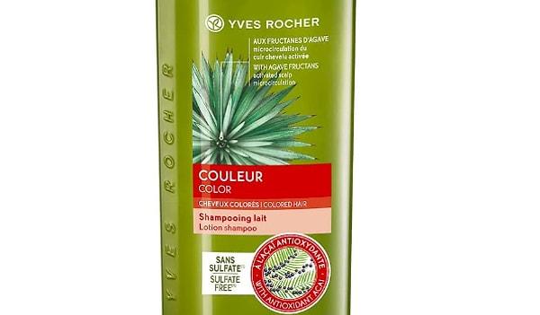 7. Yves Rocher Boyalı Saçlar İçin Renk Koruyucu Şampuan