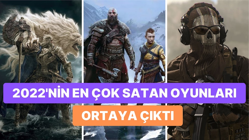 2022'nin En Çok Satan Oyunları Belli Oldu: Yılın Oyunu Liderliği Kapamadı