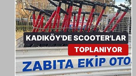 Kadıköy Belediyesi Scooter’ları Toplamaya Başladı
