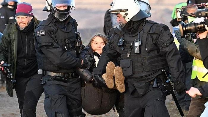 İsveçli Aktivist Greta Thunberg Maden Protestosunda Gözaltına Alındı
