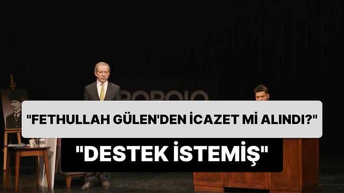 Abdullatif Şener'den 'AK Parti Kurulmadan Önce Erdoğan, ABD'ye Gidip Gülen'i Ziyaret Etti mi?' Sorusuna Cevap