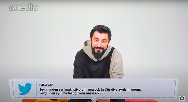 "Bu sorular çok yanlış kişiye sorulmuş ya."