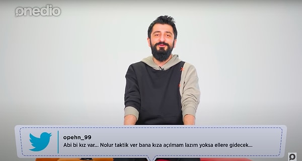 "...Ben normalde eşimle bile sanalda yazışıyordum. Yanına gelince böyle duruyordum."