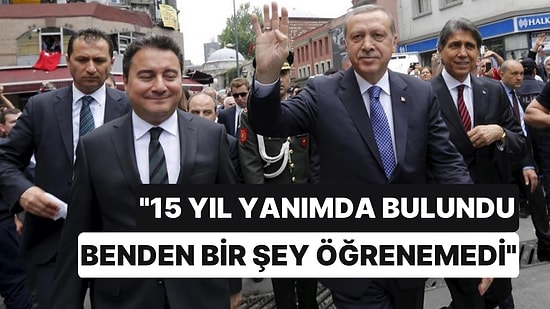 Cumhurbaşkanı Erdoğan'dan Babacan'a: "Git Çocuk Bezi Satmaya Devam Et"