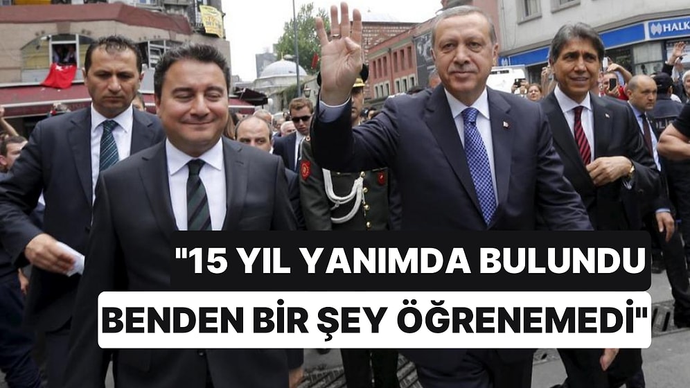 Cumhurbaşkanı Erdoğan'dan Babacan'a: "Git Çocuk Bezi Satmaya Devam Et"
