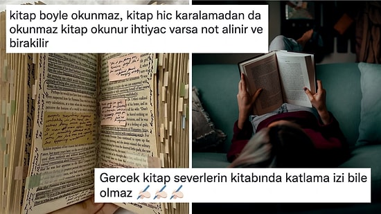 Kitap Okuma Stilinin Nasıl Olması Gerektiğiyle İlgili Paylaşım Sosyal Medyayı İkiye Böldü