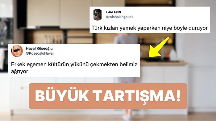 Kadınların Elleri Belindeyken Yemek Yapmasını Sorgulayan Kullanıcıya Gelen Birbirinden Komik Yorumlar