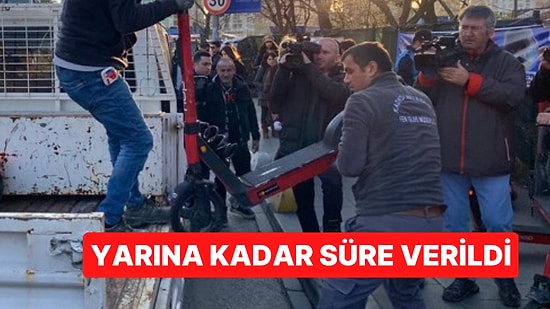Ataşehir Belediyesi de Scooter'ları Toplatma Kararı Aldı