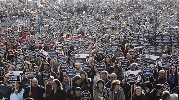 Agos Gazetesi Genel Yayın Yönetmeni Hrant Dink'in ölümünün 16.yıl dönümünde İstanbul'da anma programı düzenlenecek.