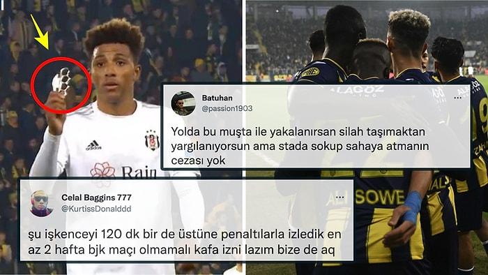 Tribünlerden Muşta Atılan Ankaragücü-Beşiktaş Son 16 Turu Maçına Sosyal Medyadan Gelen Tepkiler