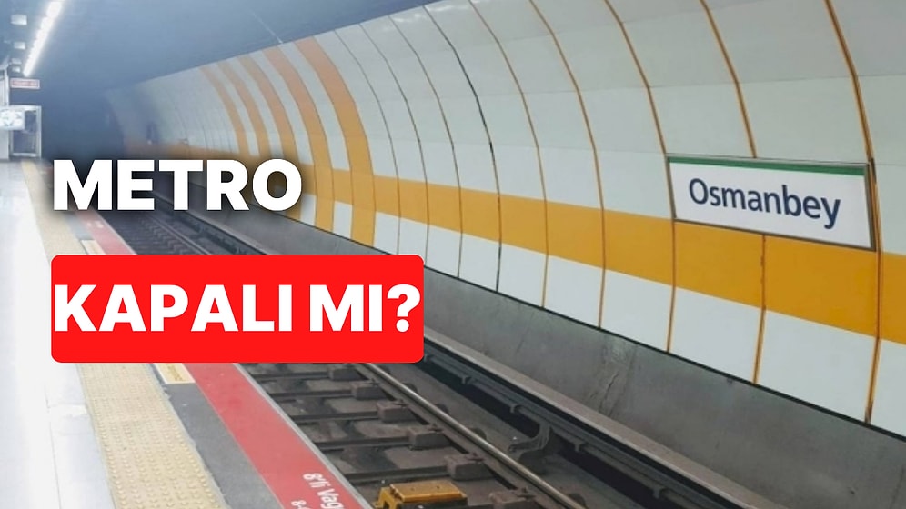 Osmanbey Metro İstasyonu Kapalı mı, Neden Kapalı? M2 Osmanbey Metro İstasyonu Ne Zaman Açılacak?