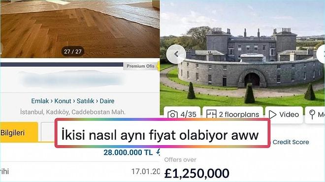 İngiltere'deki Şatoyla Aynı Fiyata Satılan Kadıköy'deki Apartman Dairesi Sosyal Medyayı İkiye Böldü
