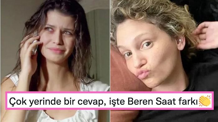 Beren Saat, Farah Zeynep Abdullah'ın Aşkı Memnu Filminin Yeni Bihter'i Olmasına Şaşırtan Bir Tepki Verdi!