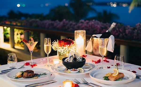 9. Романтический ужин