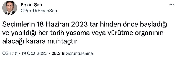 Olağan tarihin dışındaki her tarih için aynı senaryo mevcut.