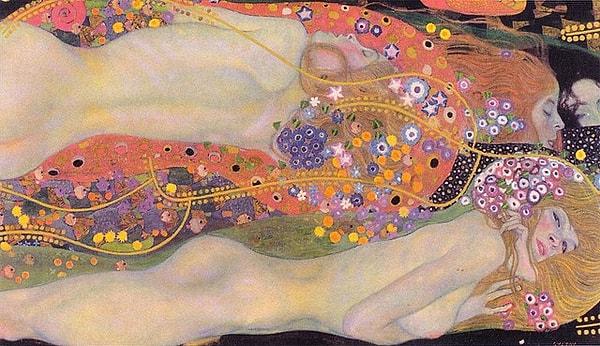 7. Gustav Klimt’in Water Serpents II tablosu