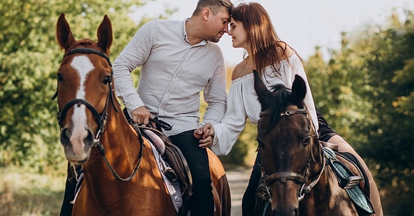 12. Прогулка на лошадях