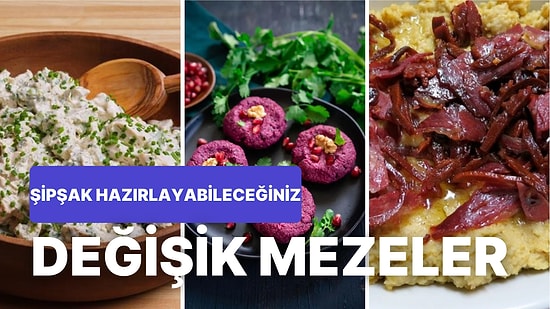 Çok Az Malzeme Kullanarak Beş Dakikada Hazırlayabileceğiniz Hem Lezzetli Hem de Pratik Meze Tarifleri