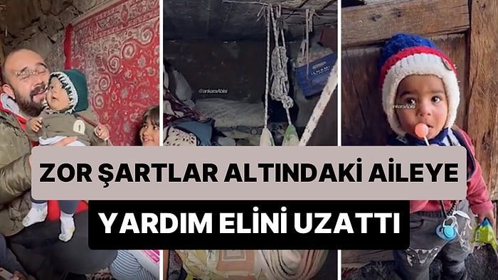 Kömürlükten Bozma Bir Yerde Farelerle İç İçe Yaşayan Aileyi Eve Yerleştiren Ankara Abisi Gönlümüzü Fethetti!