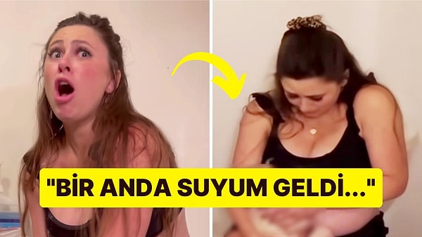 13-  50 dakika boyunca klozette oturan ve sancı çeken Ariel, kendi kız çocuğunu dünyaya getirirken kayıt altına aldı ve TikTok hesabında paylaştı.