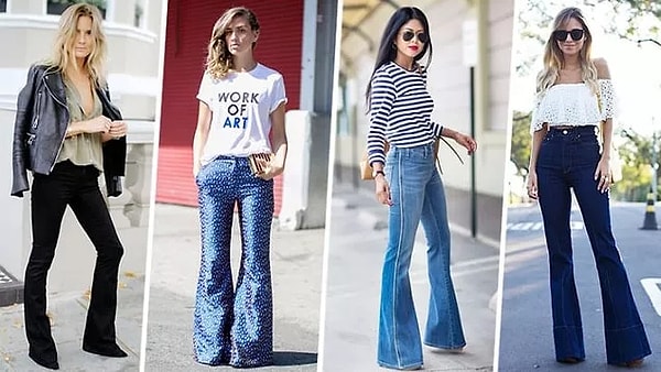 13. Wide leg jeans