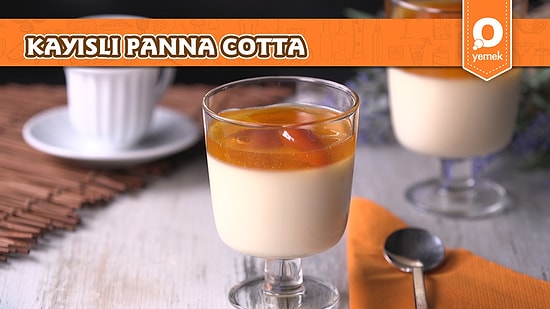 İtalyan Mutfağının En Sevilen Tatlısı! Kayısılı Panna Cotta Nasıl Yapılır?