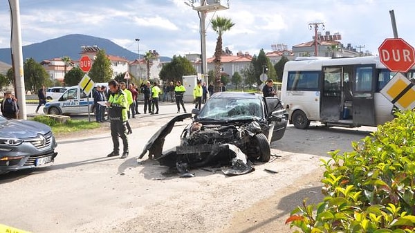 Servis şoförü hayatını kaybetti